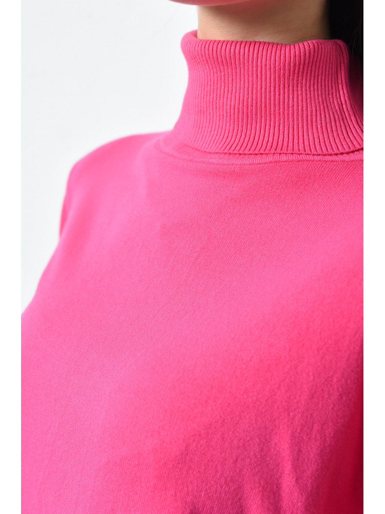 Гольф женский полубатал розового цвета 171013C