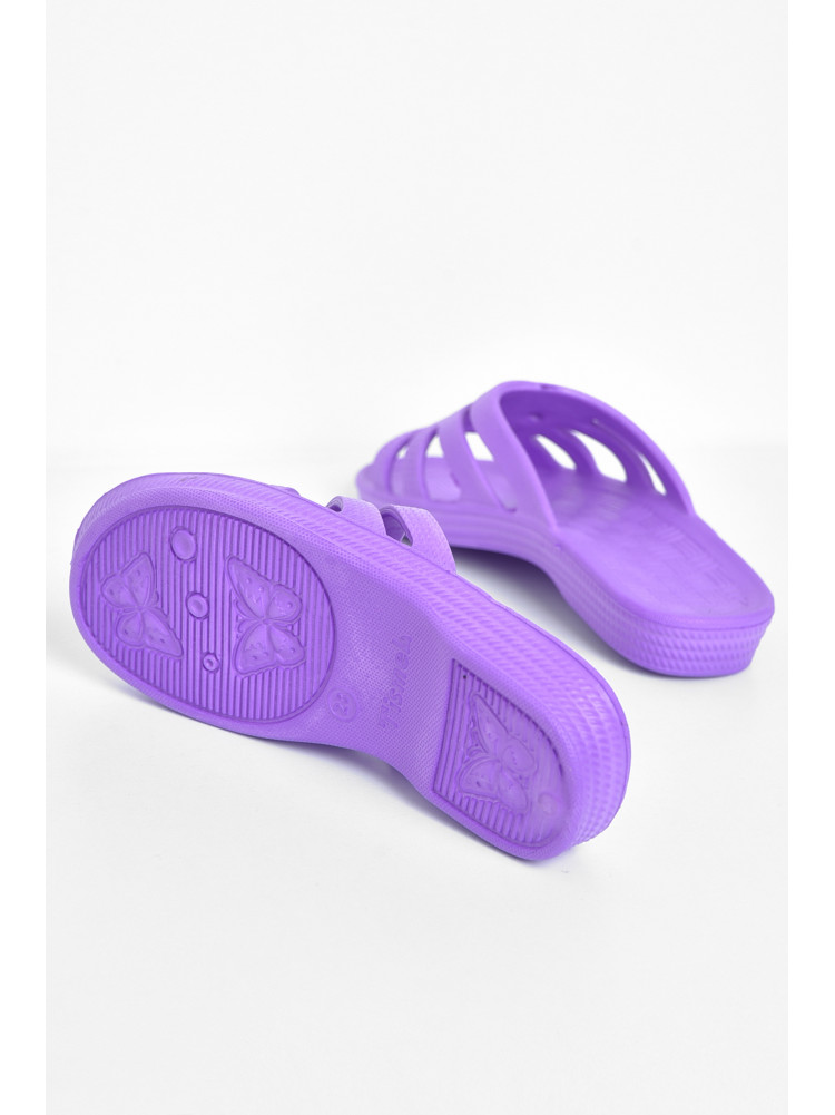Шльопки дитячі для дівчинки піна фіолетового кольору 171048C