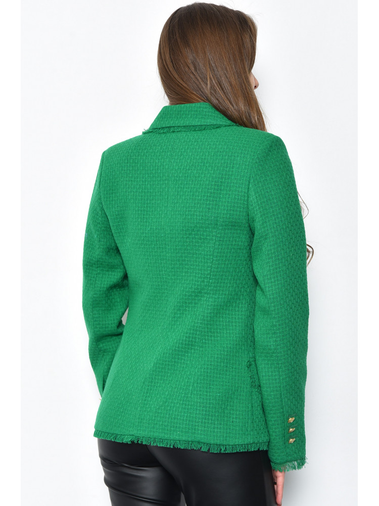 Пиджак женский зеленого цвета 171165C