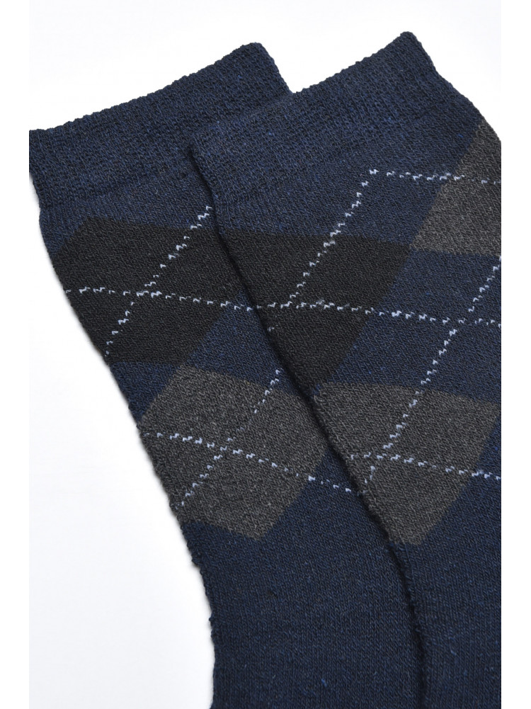Носки махровые мужские темно-синего цвета размер 40-45 775 171271C
