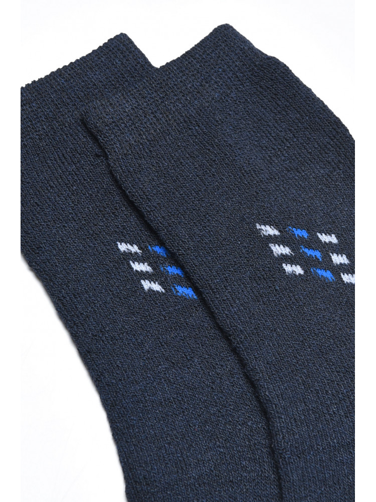 Носки махровые мужские синего цвета размер 42-48 106 171291C