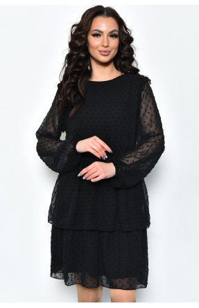 Платье женское черного цвета 171665C
