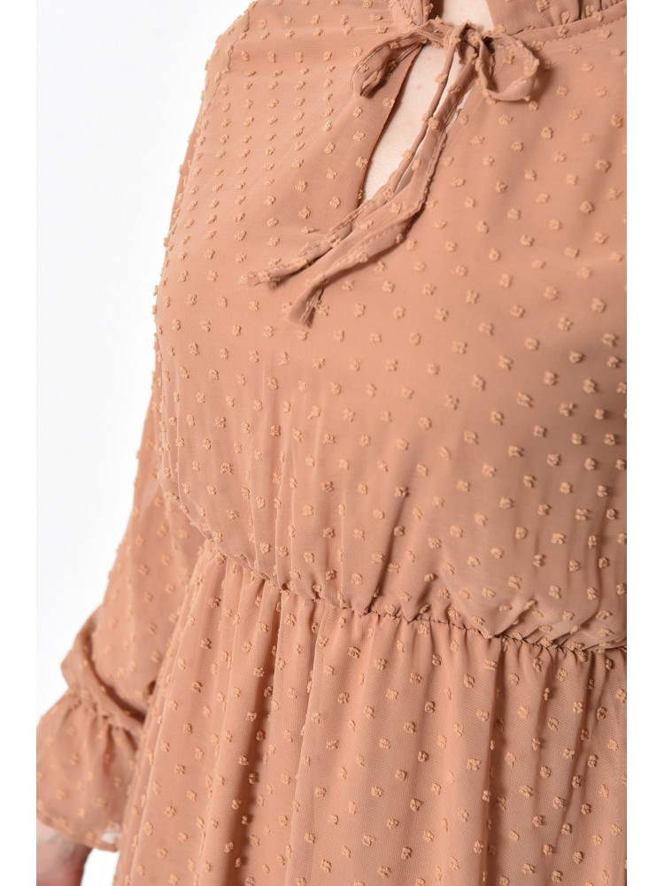 Сукня жіноча темно-бежевого кольору 20232 171984C