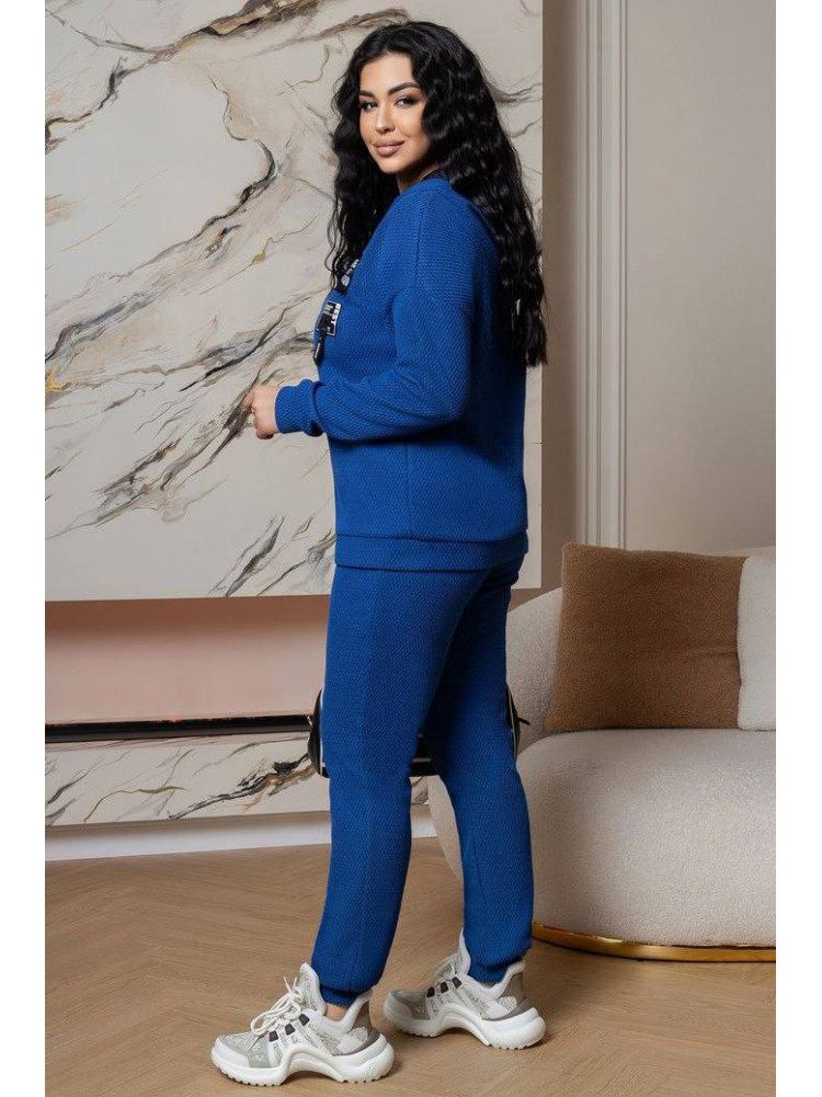 Спортивний костюм жіночий синього кольору 7457-1 172289C