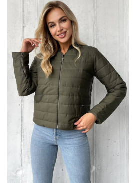 Куртка жіноча кольору хакі 1117 172473C