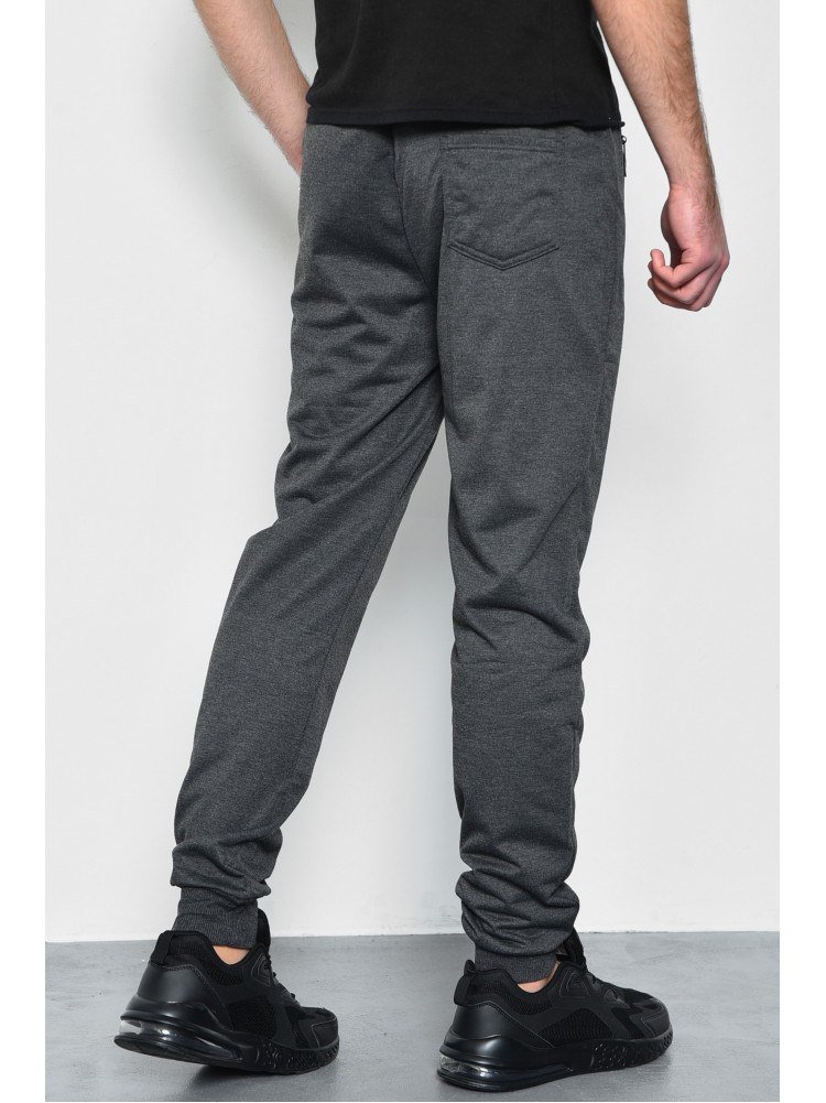 Спортивные штаны мужские темно-серого цвета 2076-6 172574C