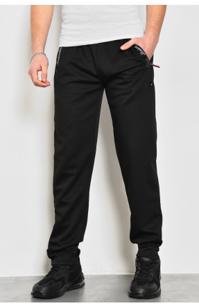 Спортивные штаны мужские черного цвета 7103 172578C