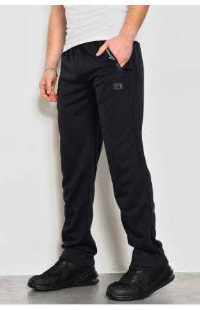 Спортивные штаны мужские темно-синего цвета 7103 172583C
