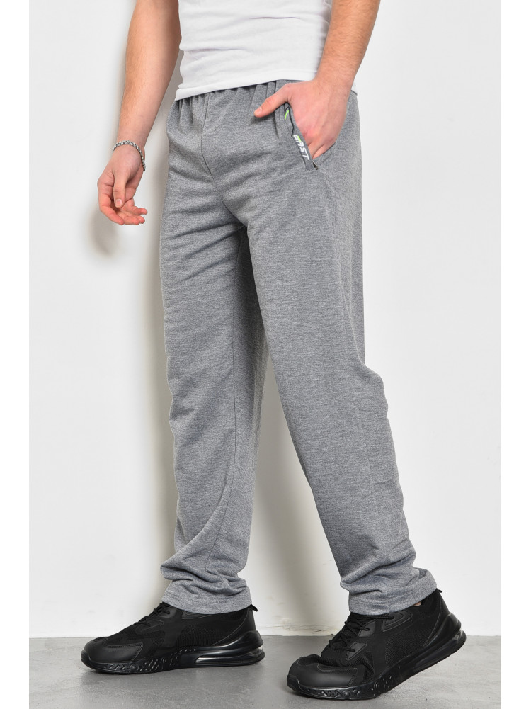 Спортивные штаны мужские светло-серого цвета 6202 172584C