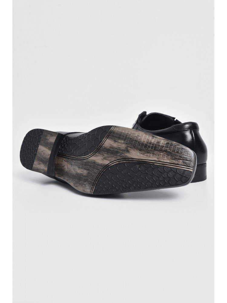 Туфли мужские черного цвета 172606C
