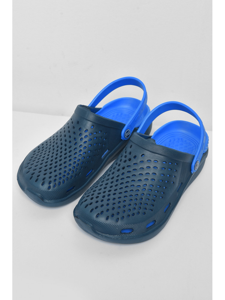 Кроксы мужские темно-синего цвета 172703C