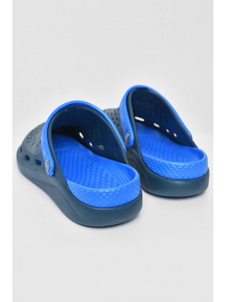Кроксы мужские темно-синего цвета 172703C