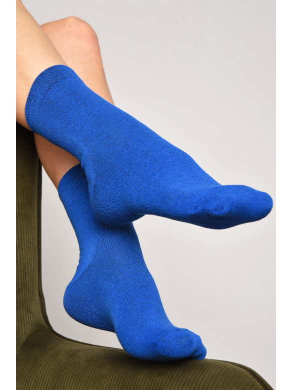 Носки женские демисезонные синего цвета размер 35-41 005 172790C