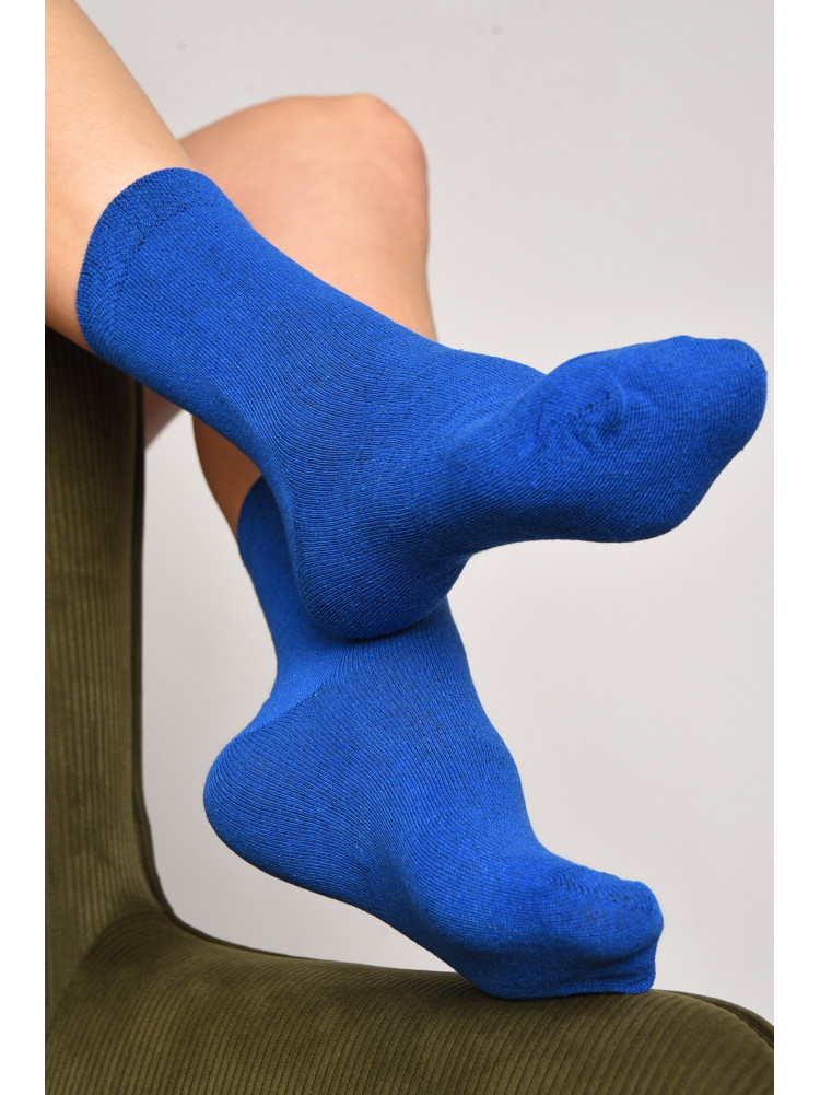 Носки женские демисезонные синего цвета размер 35-41 005 172790C