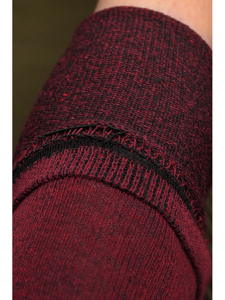 Шкарпетки жіночі демісезонні бордового кольору розмір 36-40 005 172868C