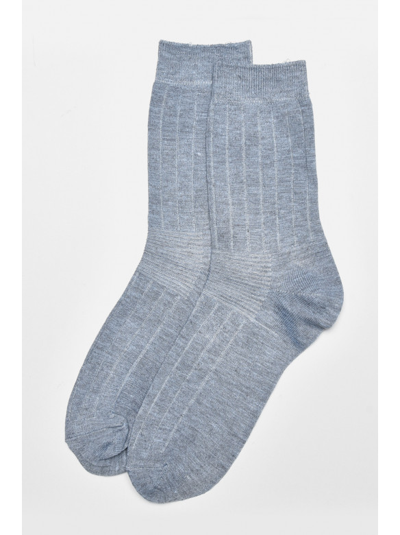 Шкарпетки чоловічі демісезонні сірого кольору розмір 41-47 F515 172872C