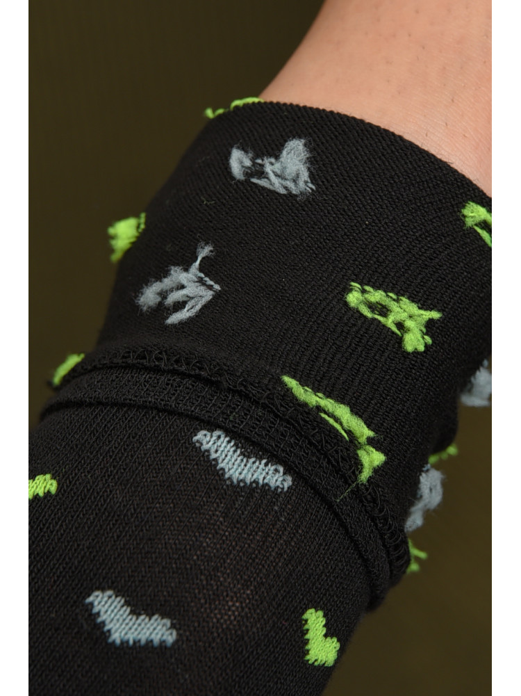 Шкарпетки жіночі демісезонні чорного кольору розмір 36-40 112 172891C