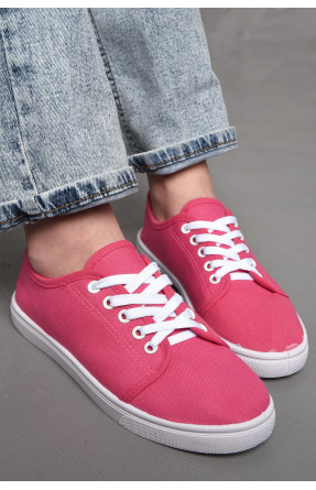 Мокасини жіночі рожевого кольору на шнурівці 2341 172969C