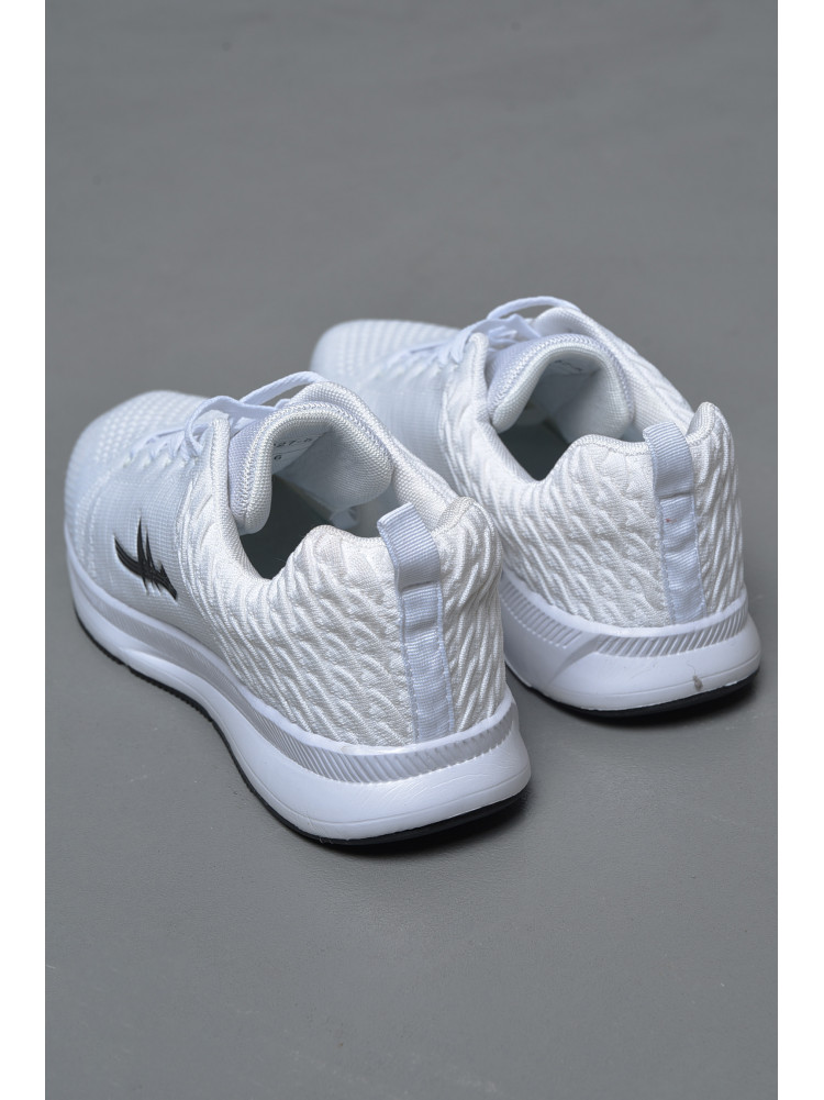 Кросівки чоловічі білого кольору текстиль 2027-5 173074C