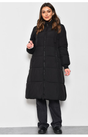 Куртка жіноча єврозима чорного кольору 28001 173130C