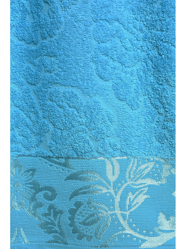 Полотенце для лица махровое голубого цвета 173158C
