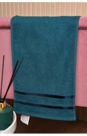 Полотенце кухонное махровое изумрудного цвета 173185C