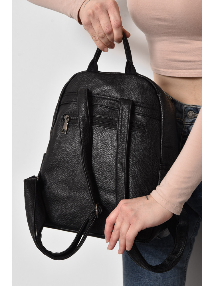 Рюкзак жіночий чорного кольору 015 173353C