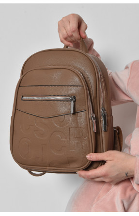 Рюкзак жіночий коричневого кольору 230 173355C