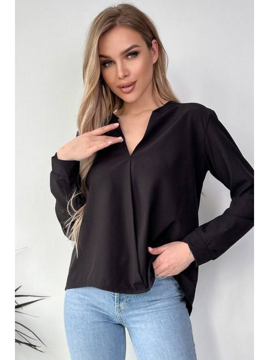Блуза жіноча чорного кольору 1294 173376C