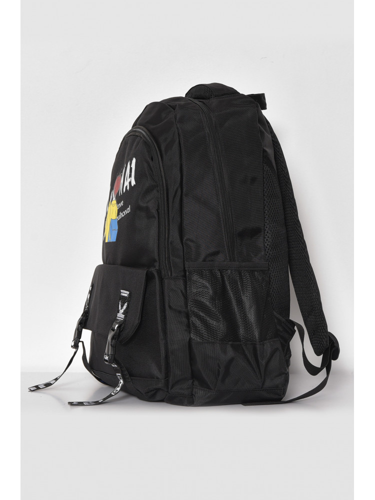 Жіночий рюкзак текстильний чорного кольору 2050-2 173408C