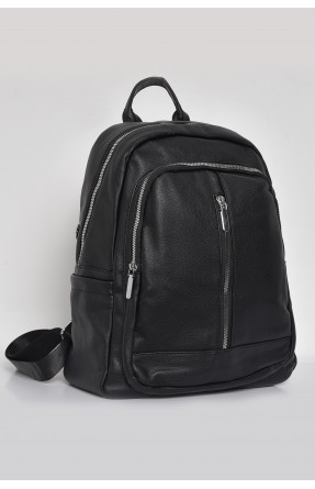Жіночий рюкзак з екошкіри чорного кольору 8080-3 173471C