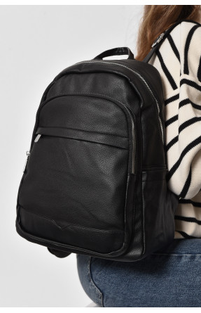 Жіночий рюкзак з екошкіри чорного кольору 8080-6 173472C