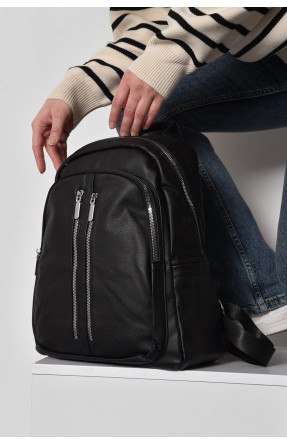 Жіночий рюкзак з екошкіри чорного кольору 8080-8 173475C