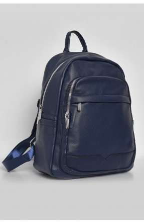 Жіночий рюкзак з екошкіри синього кольору 8080-6 173484C