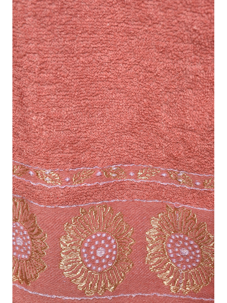 Полотенце для лица махровое розового цвета 113769 173502C