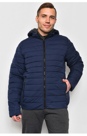 Куртка мужская демисезонная синего цвета 2211 173519C