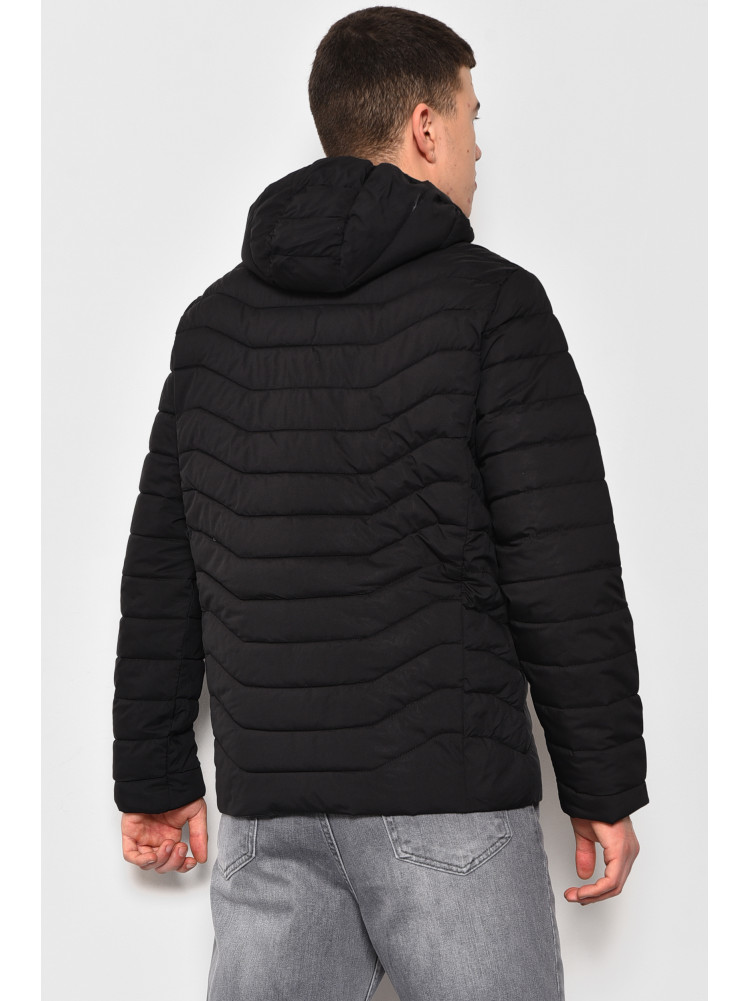 Куртка мужская демисезонная черного цвета 2212 173521C