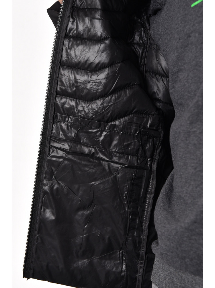 Куртка чоловiча демicезонна чорного кольору 2212 173521C