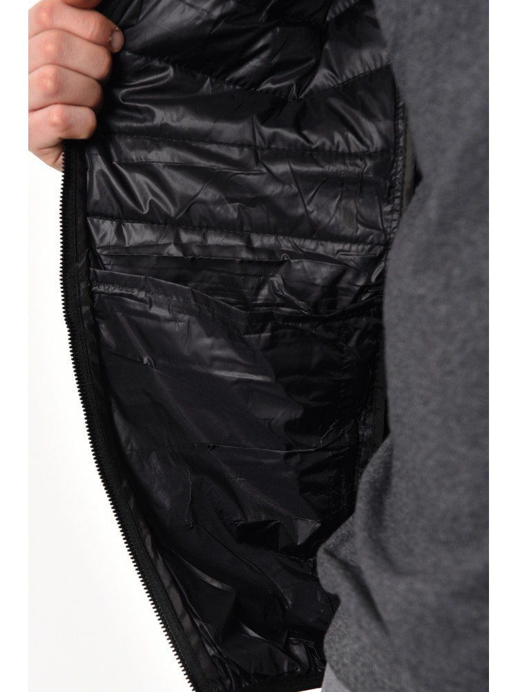 Куртка мужская демисезонная черного цвета 2295 173523C