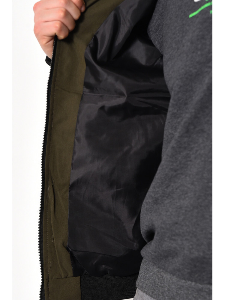 Куртка мужская демисезонная цвета хаки 5-9 173532C