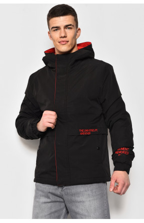Куртка мужская демисезонная черного цвета 9951 173534C