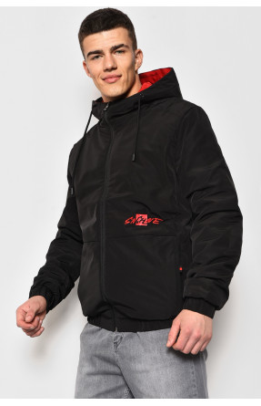 Куртка чоловiча демicезонна чорного кольору 9950 173539C