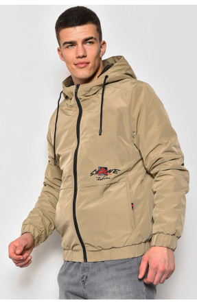 Куртка чоловiча демicезонна бежевого кольору 9950 173540C