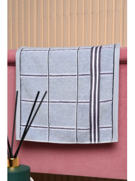 Серветка кухонна махрова блакитного кольору 113799 173642C