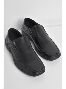 Туфлі підліток для хлопчика чорного кольору 173818C Туфлі підліток для хлопчика чорного кольору 173818C