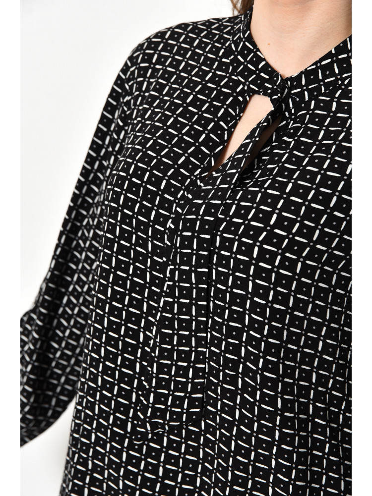 Блуза жіноча чорного кольору 173835C