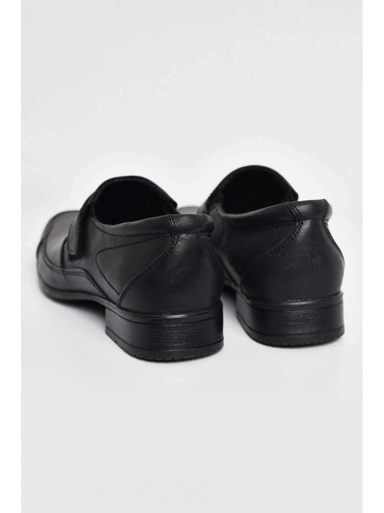 Туфли подросток для мальчика черного цвета 173836C