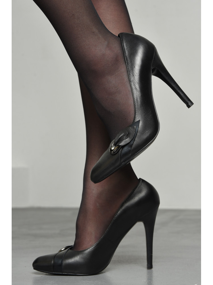 Туфли женские черного цвета 173889C