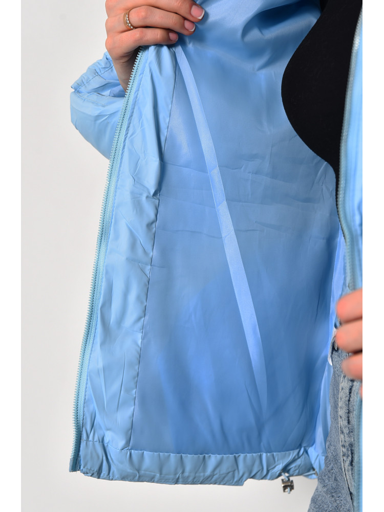 Куртка жіноча єврозима блакитного кольору 8063 174109C