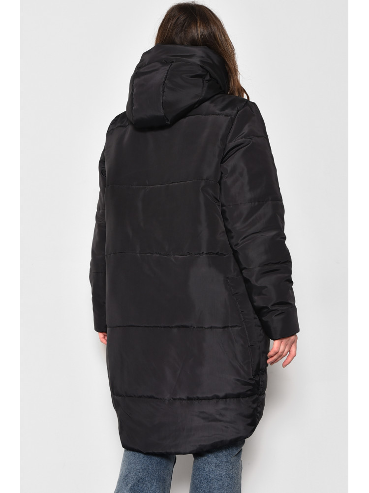 Куртка жіноча єврозима чорного кольору 379 174307C
